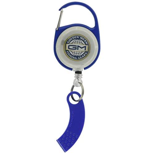 ゴールデンミーン(Golden Mean) ピニオンリール*ラインカッター ブルー