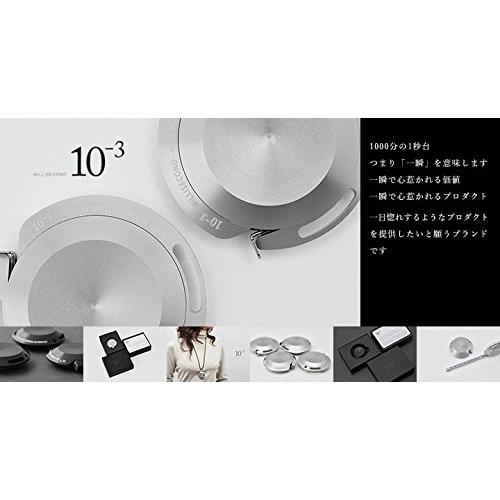 ミリセカンド/MiLLiSECOND アルミメタルメジャーシルバー