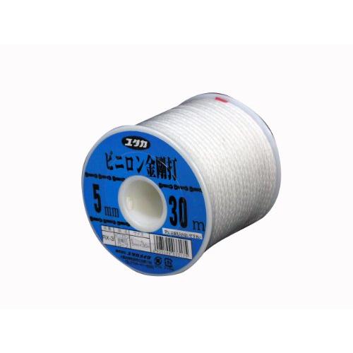 ユタカメイク クレモナロープ(金剛打) ボビン巻 5mm×30m RX-3