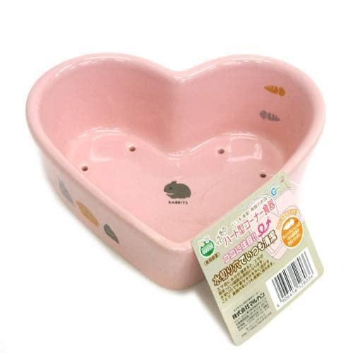 マルカン うさぎのハート型 コーナー食器 ES-14