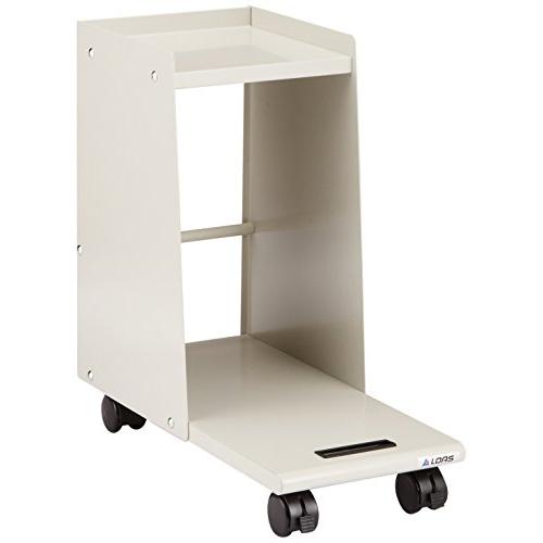 ナカバヤシ CPUワゴン ミニタワー対応 ホワイトグレー RXN-105