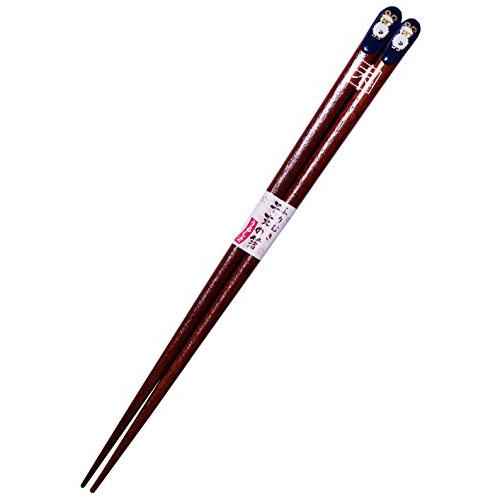 イシダ 若狭 塗箸 ふりむき 干支の箸 えとのはし 未(ひつじ) 23cm 日本製 12915-2