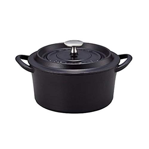 イシガキ産業 イシガキ 両手鍋 鉄鋳物 ボン・ボネール ココット ガス火 IH 兼用 ブラック 20...