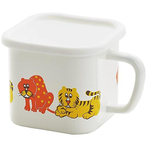 タマハシ 保存容器 角型ポット ホーロー 1450ml IH・ガス火対応 日本製 アデリアレトロ ホ...