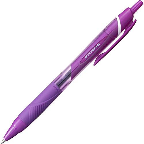 三菱鉛筆 油性ボールペン ジェットストリームカラー 10本 0.5 パープル 書きやすい SXN15...