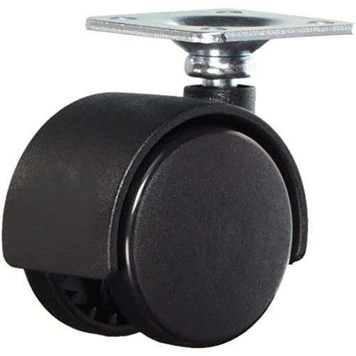 ニーズ 貼るだけキャスター4個組 ブラック CN-999