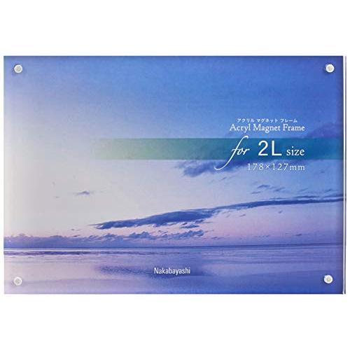 ナカバヤシ アクリルマグネットフレーム 2L判 85439