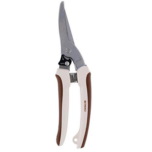 高儀 TAKAGI 本刃付ステンレスR刃芽切剪定鋏 200mm