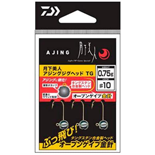 ダイワ(DAIWA) 月下美人 アジングジグヘッドTG 0.5g #10