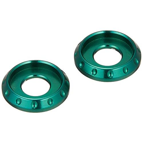 ポッシュ(POSH) バイク用品 NASAワッシャー ダークグリーン 2個入 M5 004185-0...