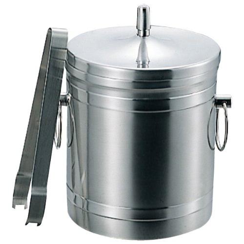 仔犬印 K 18-8 アイスバケット(トング付)5L