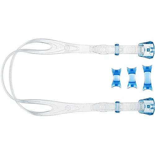 ビュー スイミング ゴーグル 日本製 10歳〜大人用 度付きレンズ用 ベルト ストラップ パーツキッ...