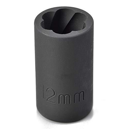 デイトナ(Daytona) バイク用 工具 六角ソケット 12mm なめたボルト外し 差込角3/8イ...