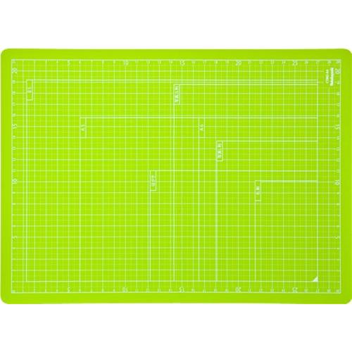 ナカバヤシ カッターマット 折りたたみカッティングマット A4 グリーン CTMO-A4G