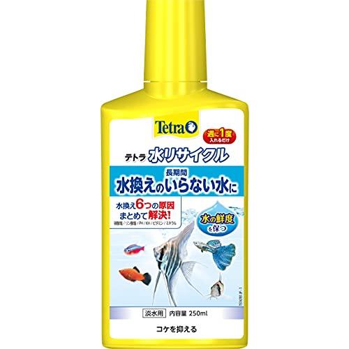テトラ (Tetra) 水リサイクル 250ミリリットル 長期間水換えのいらない水に コケを抑える ...