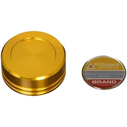 ポッシュ(POSH) バイク用品 マスターシリンダーキャップ NISSIN 内径35mm ゴールド ...