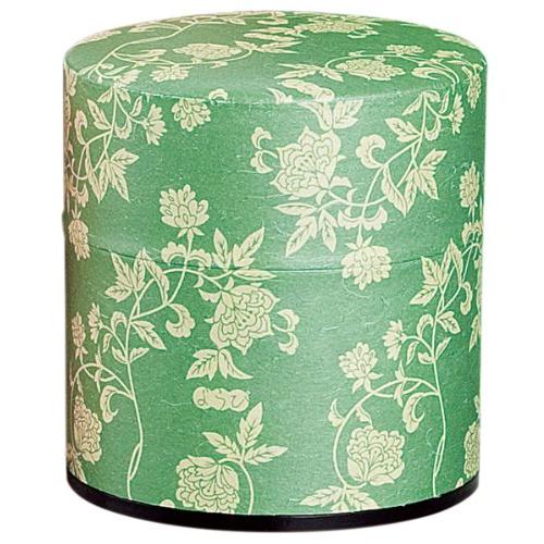 ヤマコー 茶筒 ぽッ・かん S 花唐草 84778