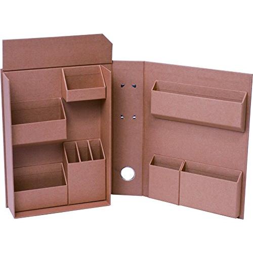 ナカバヤシ ライフスタイルツール 小物入れ 収納ボックス ファイルB5 クラフト LST-FB5KR