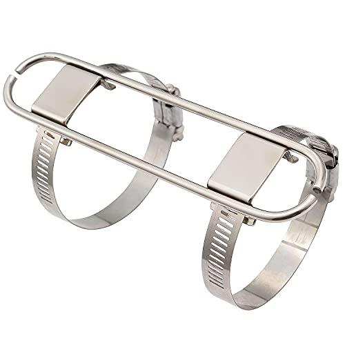 デイトナ(Daytona) バイク用 マフラーガード φ40-55対応 ステンレス製 バフ仕上げ ヒ...