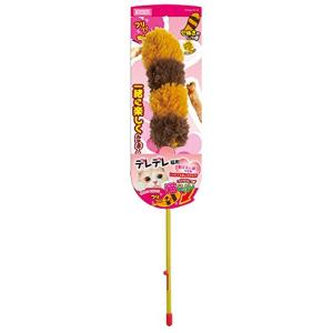 マルカン 猫用おもちゃ フリフリしっぽ猫じゃらし たぬき デレデレ猫用｜hapitize