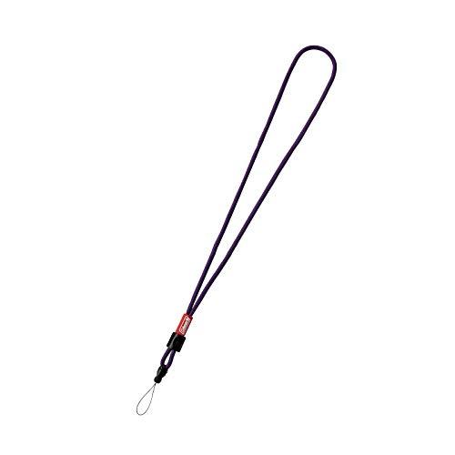 エツミ&amp;Coleman(コールマン) コラボレーションモデル ロープストラップ ネックタイプ パープ...