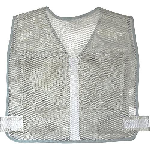 ミズケイ 役立~ツ 保冷剤が入る ポケット付き メッシュベスト (4ポケット)