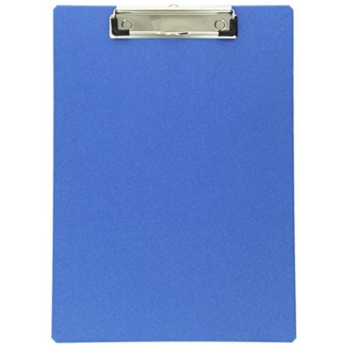 ナカバヤシ クリップボード A4 E型 バインダー ブルー QB-A401-B