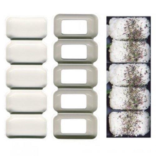 Youdoit 錦化成 おにぎり押型 2ヶ取 ポリプロピレン 日本 BON2901
