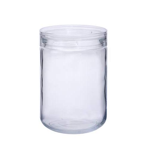 星硝(Seisho)セラ―メイト 保存 容器 ガラス キャニスター 1300ml チャーミークリアー...