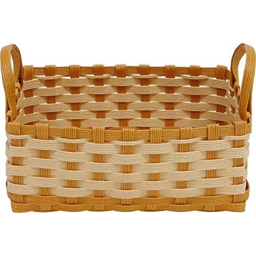 ハマナカ 手芸キット 2色使いの小物入れ こはく×サンド H360-247-1