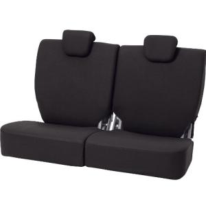 ボンフォーム(BONFORM) シートカバー カラードカバー 軽自動車 後席単品 ケイリヤブンカツ ブラック 4055-27BK｜hapitize