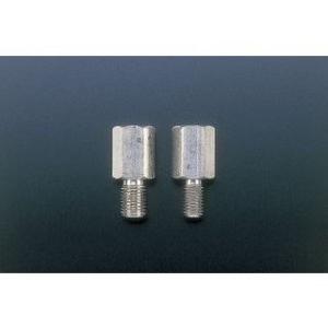 ポッシュ(POSH) バイク用品 ミラーネジ変換アダプター M8 正ネジ/M8 逆ネジ ステンレス ...