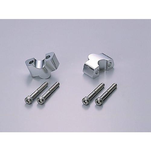 ハリケーン(HURRICANE) ハンドルアップスペーサー H25 ホーネット シルバー HB062...