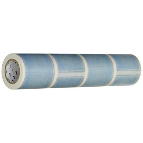 カモ井加工紙 mt CASA FLEECE タイル・水色 MTCAF2307 230mm幅×5m巻 ...