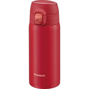 ピーコック魔法瓶工業(The-peacock) ピーコック 水筒 ロック式 ワンタッチマグ 400ml ローズピンク AKM-40 PR｜川西ストア