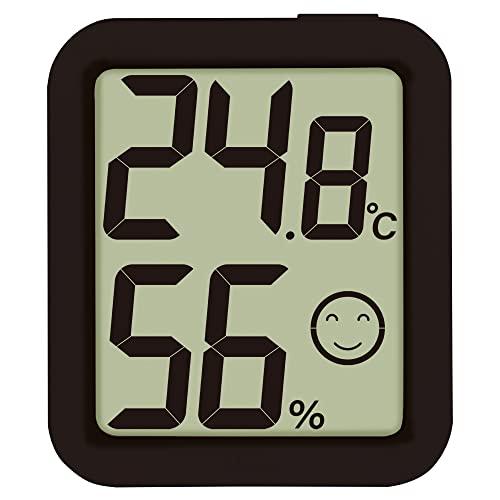 シンワ測定(Shinwa Sokutei) デジタル温湿度計 環境チェッカー ブラック 73248