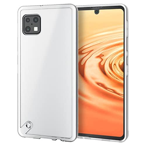 エレコム AQUOS sense6 ハイブリッドケース 極み シルキークリア PM-S213HVCK...