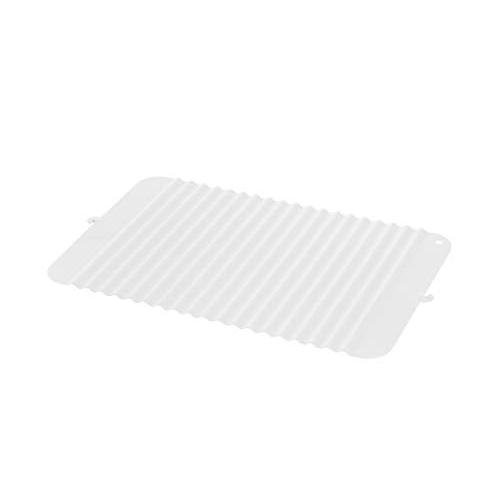 リッチェル シンクマット ホワイト M シェリー 立てて乾かせるシリコーンシンクマット M 耐熱