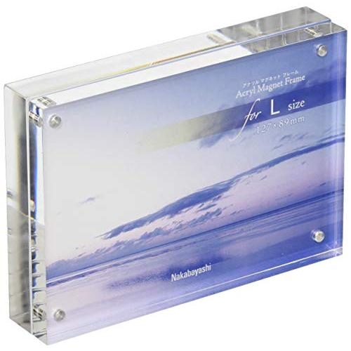 ナカバヤシ アクリルマグネットフレーム L判 85437