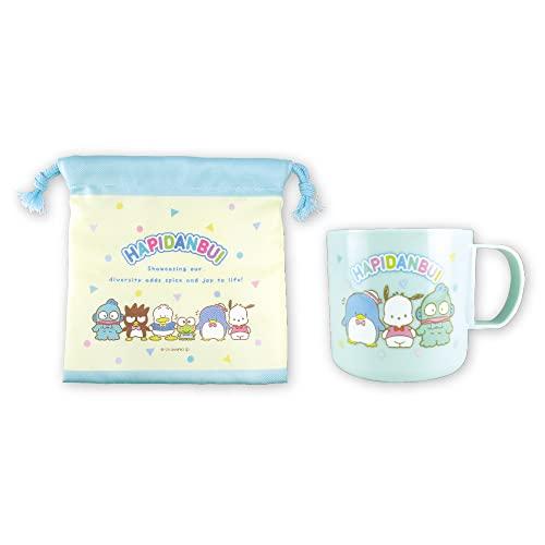 ティーズファクトリー サンリオ プラコップ＆巾着セット はぴだんぶい H6.9×Φ7.2cm SR-...