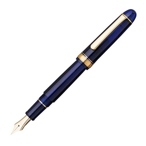 プラチナ万年筆 万年筆 #3776 センチュリー シャルトルブルー 超極細 PNB-15000#51...