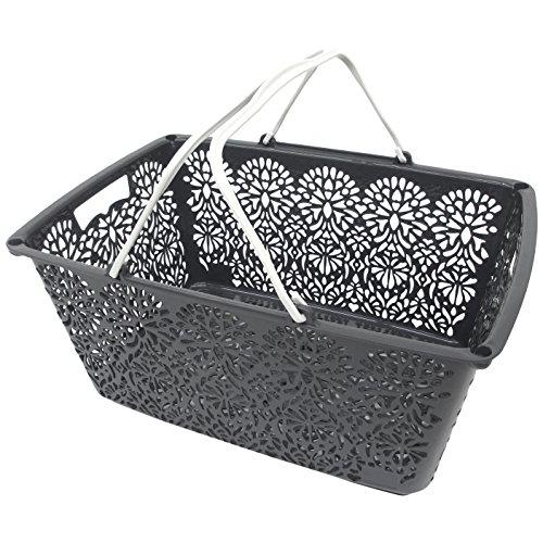 マハロカンパニー レジかごバスケット クールグレイ MB019 幅507×奥行360×高さ240mm