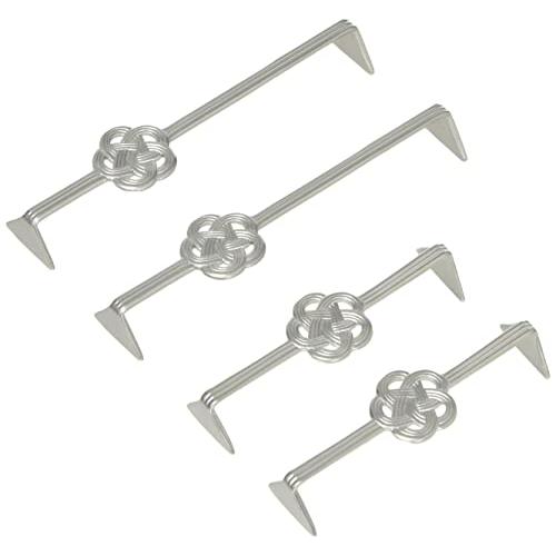 高桑金属 カトラリーレスト シルバー 4pcs mizuhiki 407323