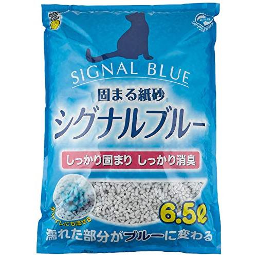スーパーキャット 猫砂 NEWシグナルブルー 6.5L