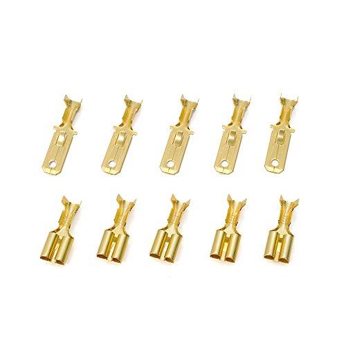 デイトナ(Daytona) バイク用 平型端子セット 250型 5個セット 96162