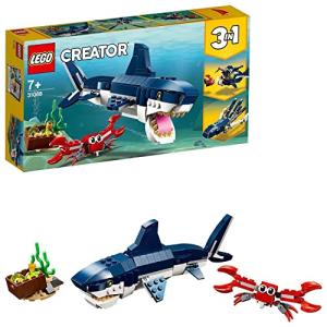 レゴ(LEGO) クリエイター 深海生物 31088 おもちゃ ブロック プレゼント 動物 どうぶつ 海 男の子 女の子 7歳以上｜川西ストア