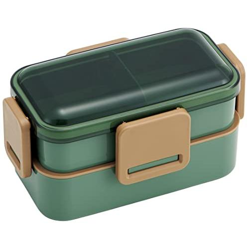 スケーター(Skater) 弁当箱 2段 600ml 女性 日本製 ふわっと盛れるドーム型ふた ラン...