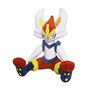 三英貿易 ポケットモンスター ALL STAR COLLECTION エースバーン (S) W12.5×D17×H22cm ぬいぐるみ ポケモン｜川西ストア
