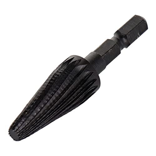 三共コーポレーション H&amp;H 六角軸回転ヤスリ カッター目 円錐先丸型 NB6-03