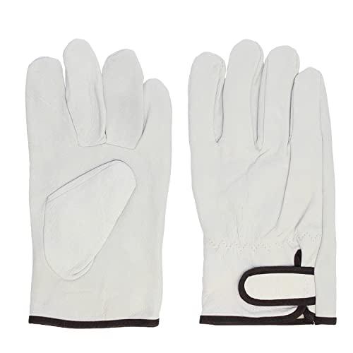 おたふく手袋(OTAFUKU GLOVE) 豚革内綿タイプ ホワイト L R35L